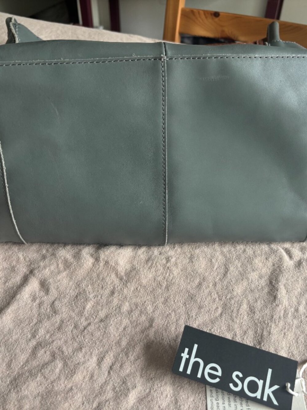The Sak Los Feliz Tote in Sage - Picture 8 of 13